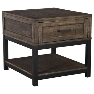 Johurst End Table Grayish Brown - Signature Design by Ashley