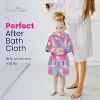 Rising Star Girls & Boys Robe, Kids Soft Plush Hooded Bathrobe -Ages 3-8 Years - 3 of 4