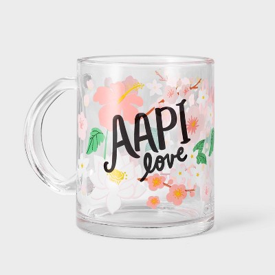 AAPI Love Glass Mug 20oz