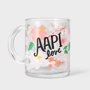 AAPI Love Glass Mug 20oz - 1 of 3