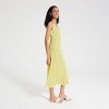 Women's Pleated Midi Slip Dress - A New Day™ - 3 of 4