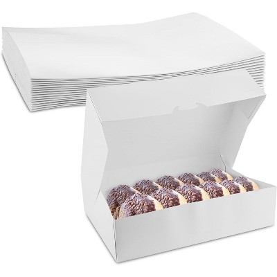 MT Products White Donut Boxes, 14