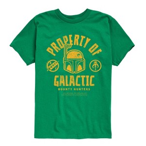 Boys' - Star Wars - Property Of Galactic Bh Short Sleeve Graphic T-Shirt - 1 of 4