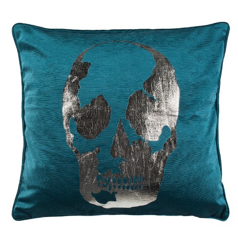 Green velvet pillow store target