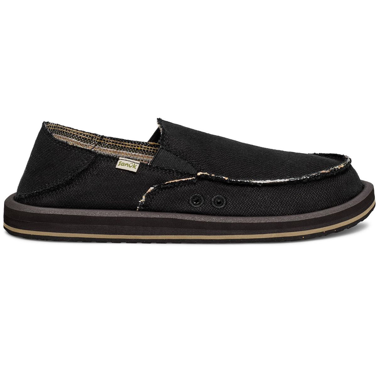 Sanuk Men's Donny Hemp 2 Tone Slip-On Loafers - thumbnail 2