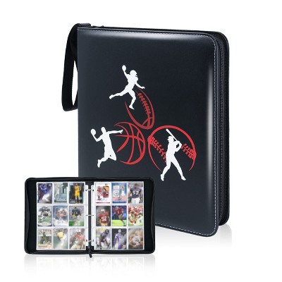 Clovercat 9 Pocket Waterproof Trading Card Binder Album, 720 Pockets