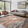 Abynow Geometric Modern Loomed Machine Washable Area Rug - 2 of 4
