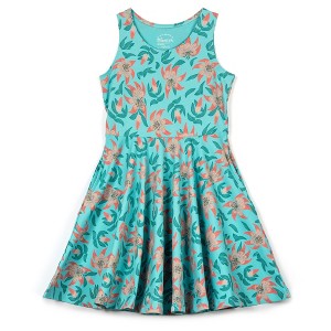 Mightly Girls Fair Trade Organic Cotton Sleeveless Twirl Dress - 1 of 4