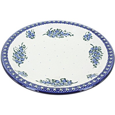Blue Rose Polish Pottery 403 Millena Dinner Plate