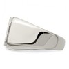 Black Bow Jewelry Men's 12.5mm Stainless Steel Polished Signet Tapered Fit Ring - 3 of 4
