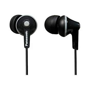 Panasonic Wired Earbuds Non-Mic Soft Comfort Memory Fit In Ear Placement Ergo Fit