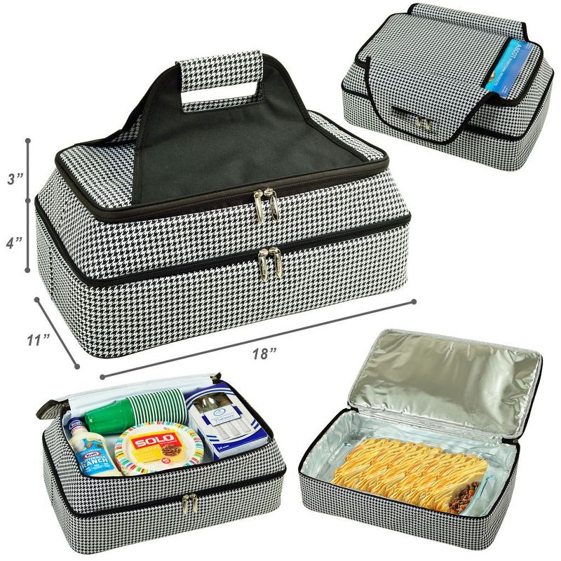 Picnic at Ascot - Two Layer - Hot/Cold Thermal Food and Casserole Carrier, 1 of 6