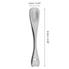 Unique Bargains Hangable Wave Tail Mini Makeup Cosmetic Spoon 2 Pcs - 4 of 4