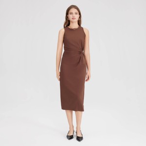 Women's Side-Knot Midi Sundress - A New Day™ - 1 of 4