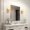 LNC Trend Matte Gold and White Fabric Wall Light, Transitional, 1-Light,2-Light, 3-Light, 4-Light - 4 of 4