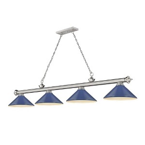 Z-Lite Cordon 4 - Light Chandelier in  Brushed Nickel - 1 of 2
