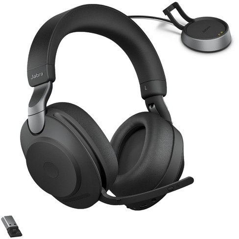 Jabra Evolve2    USB A MS Teams Stereo Stand   Black Wireless Headset /  Music Headphones
