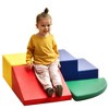Toddler Indoor Climb and Crawl Activity Playset, Soft Foam Building Blocks with Slide Ramp, Safe Lightweight Play Structure for Baby Motor Skills - 2 of 4