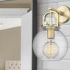 Newton Sphere - 1 Light Wall Sconce-14 Inches Tall and 8 Inches Wide - 2 of 2