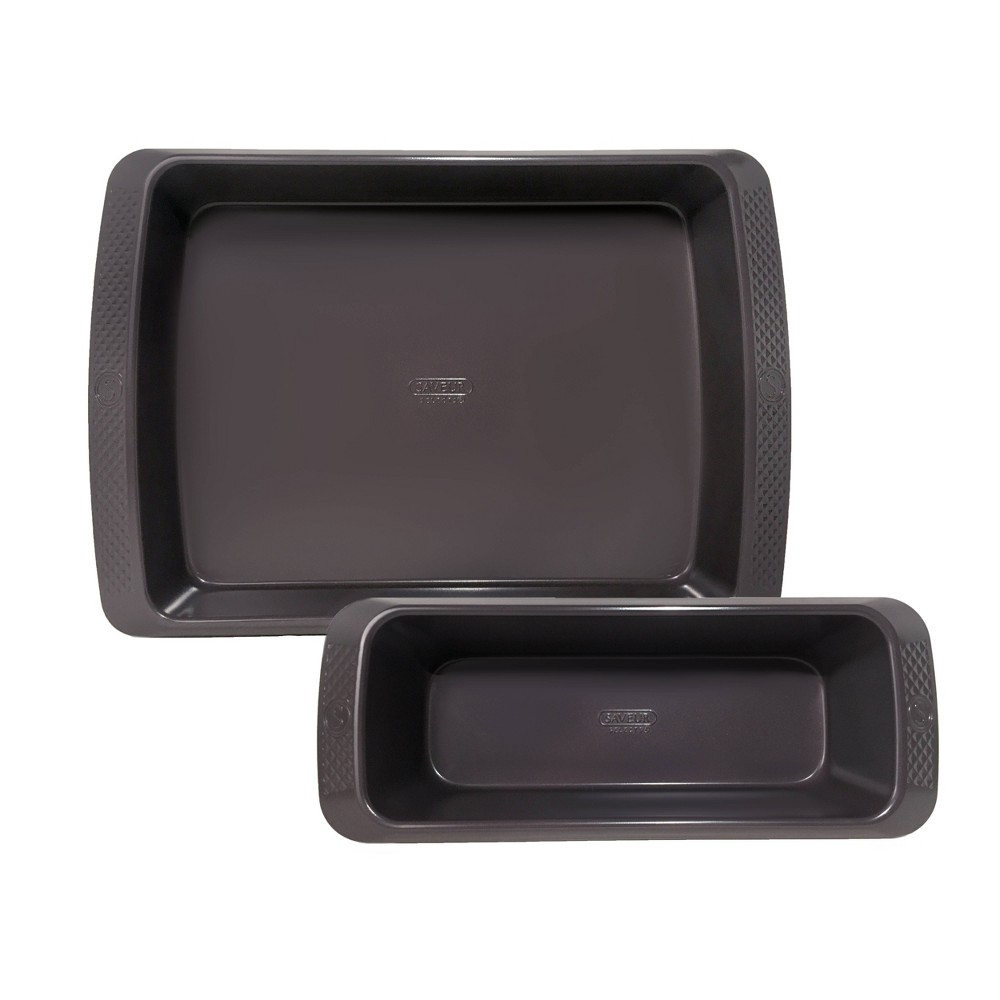 Photos - Bakeware Saveur Selects Non-stick Carbon Steel 10"x14" Roasting and 10" Loaf Pan Se