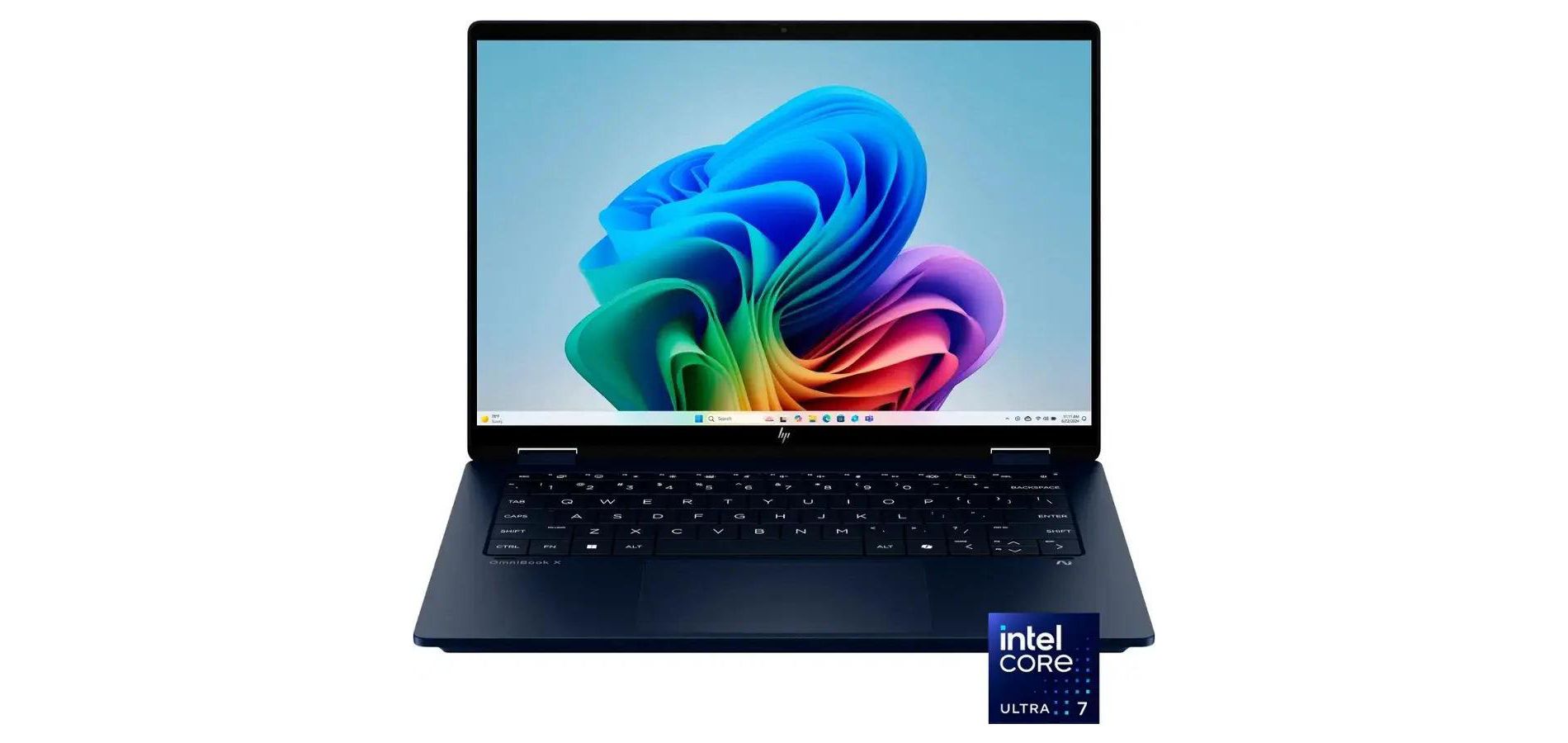 HP OmniBook X Flip Copilot+ PC 14” WUXGA 2-in-1 Touchscreen Laptop, Intel Core Ultra 7 256V, 16GB RAM, 1TB SSD, Windows 11 Home