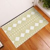 Sussexhome Diamond Collection Cotton Heavy Duty Low Pile Area Rug , 2' x 3' - 2 of 4