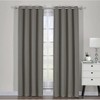Egyptian Linens Ava Blackout Weave Curtain Panels With Tie Backs Pair (Set Of 2) - 4 of 4