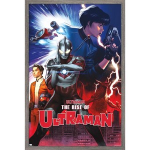 Trends International The Rise of Ultraman - Cover #2 by Jorge Molina Framed Wall Poster Prints - 1 of 4