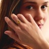 RS Pure by Ross-Simons 1.60 Carat Citrine and .20 ct. t.w. Peridot Ring in 14kt Yellow Gold - 3 of 4