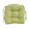 Blazing Needles, 16-inch Spun Polyester Outdoor U-shaped Tufted Chair Cushions (Set of 2) - 2 of 2