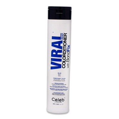 Celeb Luxury Viral Vivid Deep Blue Hybrid Toner Conditioner 8.25 oz