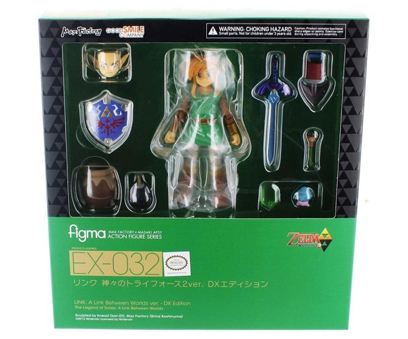 Legend of Zelda: A Link Between Worlds 4.5" Link Figma Figure (Deluxe Version)
