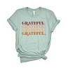 Simply Sage Market Grateful Stacked Short Sleeve Tee - 2 of 4