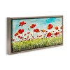 Stupell Industries Bright Red Poppies Meadow, 25" x 11" - 3 of 4