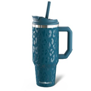 FrostBuddy Thicc Buddy Insulated Tumbler | Available in 40oz & 50oz Sizes | Stainless Steel + Chapstick Holder - 1 of 4