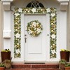 6ft Prelit Christmas Garland with LED Light for Fireplace Stairs Railing Indoor Outdoor Decoration - 3 of 4