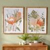 Framed Protea Floral Wall Art (Set of 2) - 2 of 4