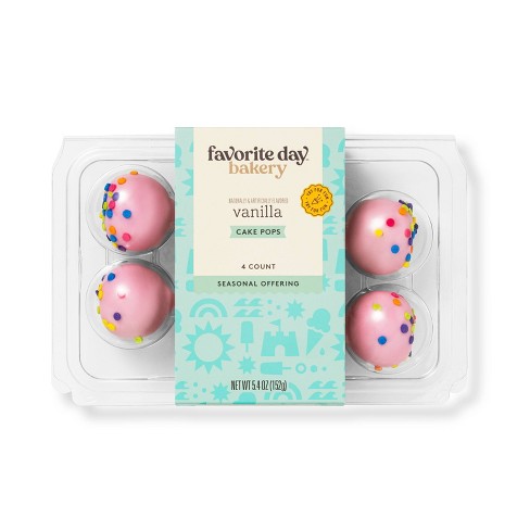 Summer Cake Pops - 4pk/5.4oz - Favorite Day™ : Target