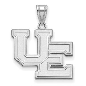 Black Bow Jewelry Sterling Silver Evansville Purple Aces NCAA Large Pendant - 1 of 4