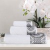 Medallion Cotton Jacquard Towel Set by Blue Nile Mills - 2 of 4