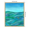 Amanti Art Surfer Bruh by Paul Mccreery Framed Canvas Wall Art - 4 of 4