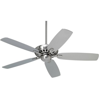 52" Casa Vieja Modern Indoor Ceiling Fan with Remote Control Brushed Nickel for Living Room Kitchen Bedroom Family Dining