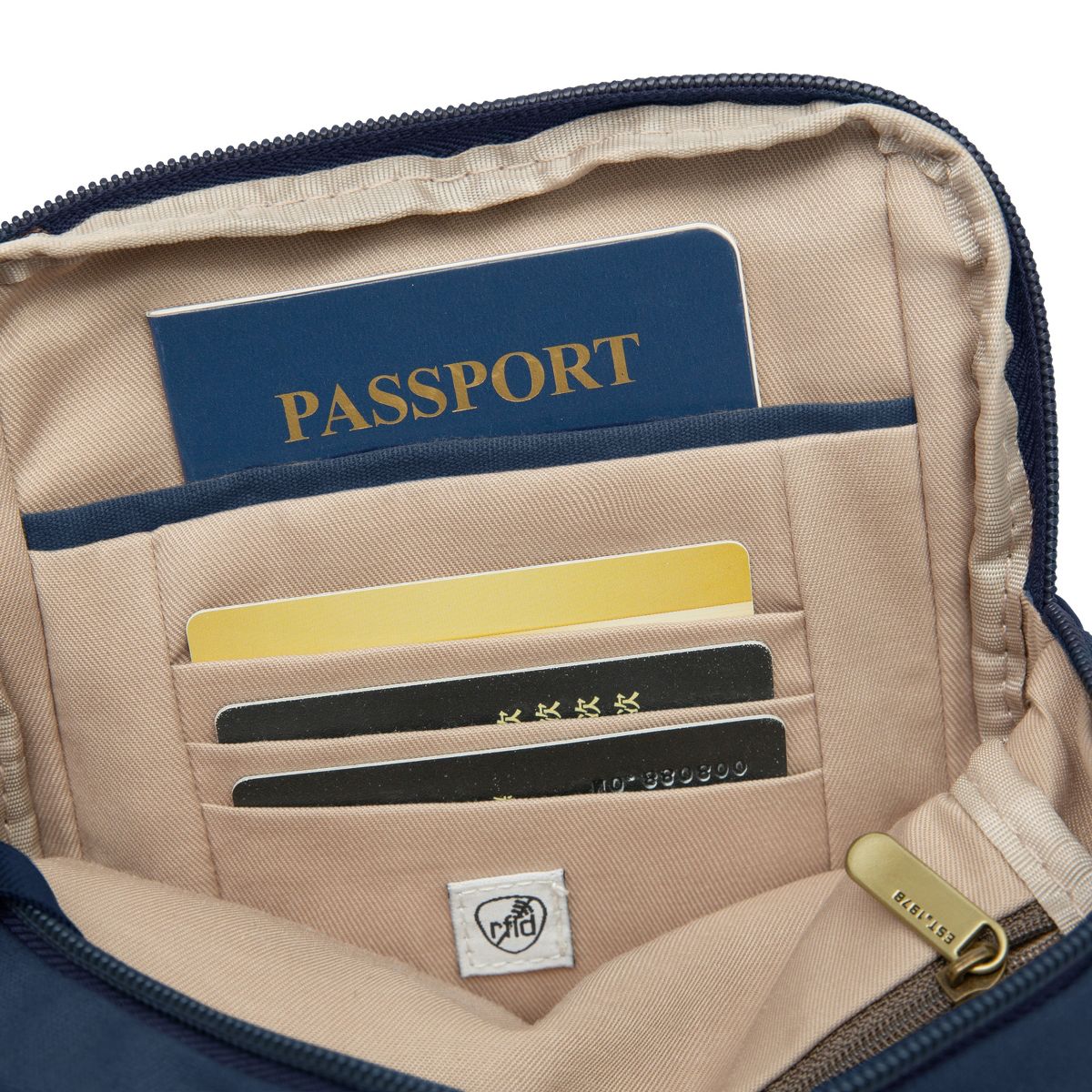 Travelon Anti-Theft Courier Small N/S Slim - thumbnail 4