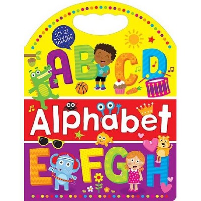 Alphabet - (Handle Board) by  Rainstorm Publishing (Board Book)