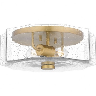 Quoizel Lighting 2 - Light Flush Mount in  Aged Brass