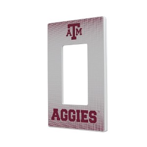 NCAA SEC Universities Linen Hidden-Screw Light Switch Plate for Single Rocker - 1 of 4