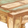 vidaXL Solid Reclaimed Wood Square Coffee Table - Antique Finish Handmade Accent Piece for Living Room, Lounge, Library - 3 of 4