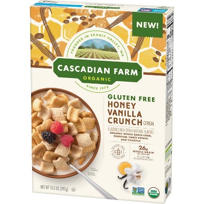 Photo 1 of Cascadian Farms Honey Vanilla Crunch Breakfast Cereal - 10.5oz
