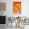 Stupell Industries Vintage Amaretto Flamingo, 45" x 30" - 2 of 4