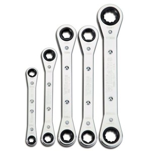 Williams  Ratchet Box Wrench Set,5 pcs. WS-12 - 1 of 1